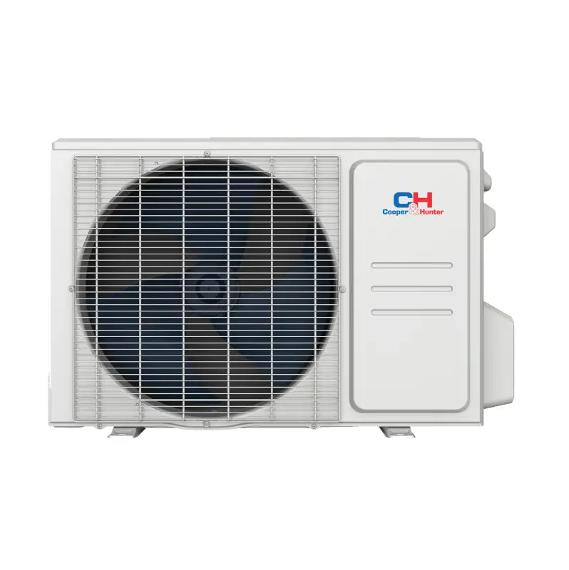 White air conditioning unit from the Hunter Olivia Series ductless mini split system