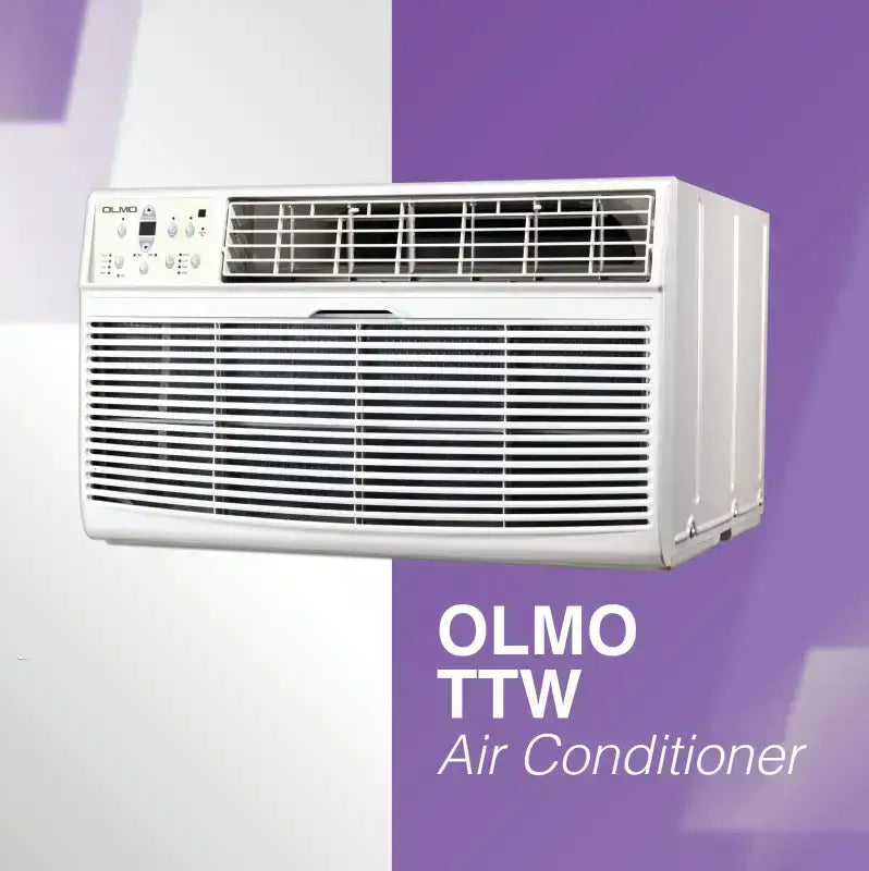 White 8,000 BTU 115V Through-the-Wall Air Conditioner with Remote and R32 Refrigerant