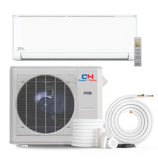 White mini-split air conditioner from the Olivia Series by Cooper & Hunter at Minisplits4less
