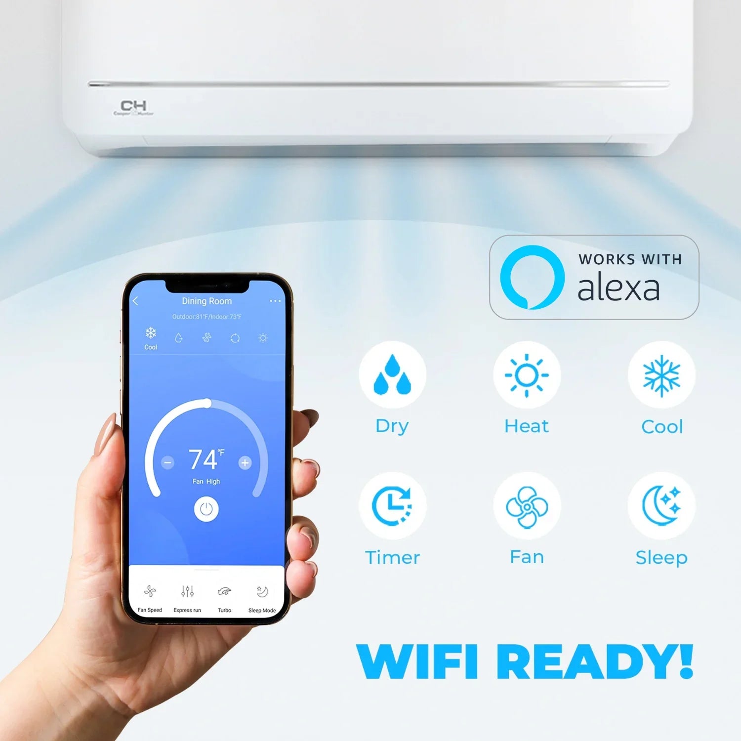 C&H Wifi Ready Wall Mount